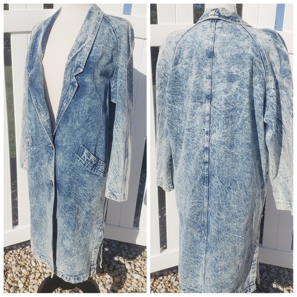 ankle length jean jacket